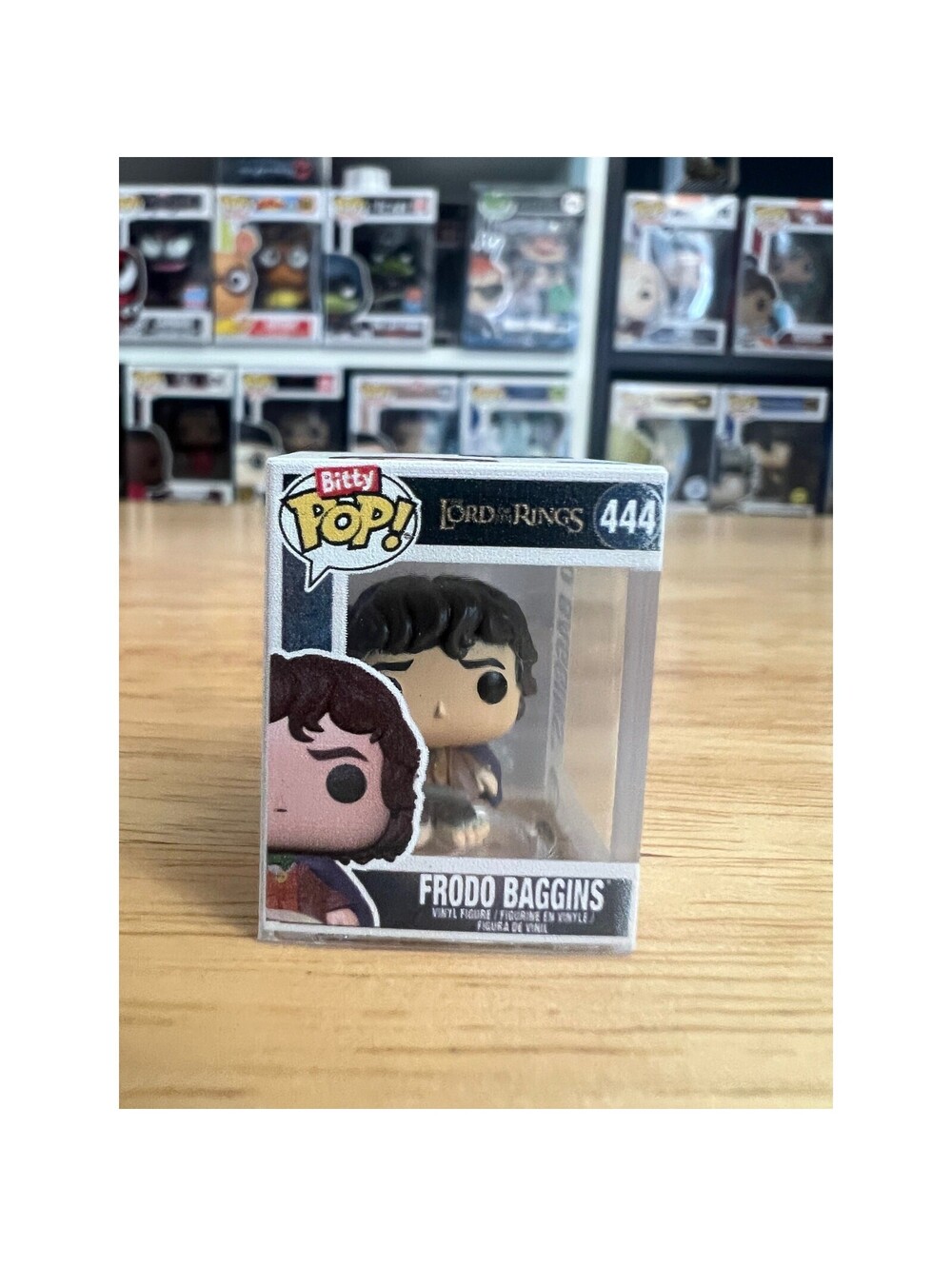 BITTY Frodo Baggins Lord of Rings 1-Inch Funko Pop #444 LOTR Fantasy Vinyl Movie